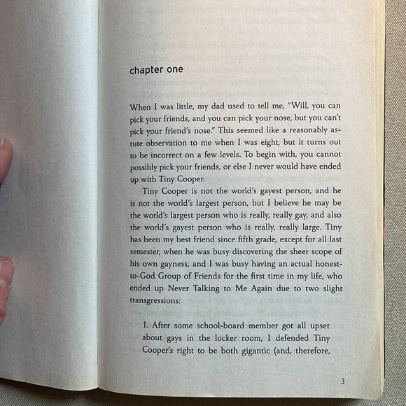 📚2/$6  Will Grayson, Will Grayson #1 Series - Picture 8 of 11